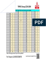 General Tamil Answer Key 2024