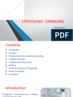 Cryogenic Grinding Fin