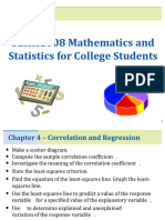 SEHH1008 Chapter 04 Correlation and Regression