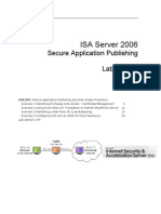 ISA Server 2006 Lab Manual (Version 3.0f) - HOL392