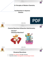 CHEM1070 PPT3 Chemical Reactions 2022-23