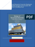 PDF Design of Structural Elements Concrete Steelwork Masonry and Timber Designs To Eurocodes 4th Edition Chanakya Arya Download