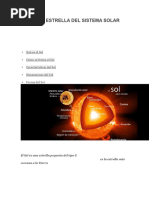 El Sol La Estrella Del Sistema Solar