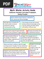 Math Works DRDP Activities