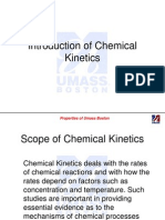 Chemical Kinetics Lecture Notes