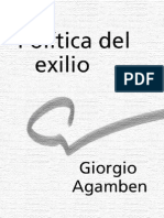 Agamben Giorgio Politica Del Exilio Articulo