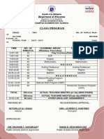 Tentative Grade 2-Matipid - Class-Program - Sy-2024-2025 - 01