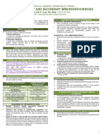 (MS) Trans 1 - Primary and Secondary Immunodeficiencies