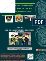 11 Diapositiva - Rol Del PNP en Los Procesos Judiciales