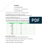 Calculating Reverse Percentages