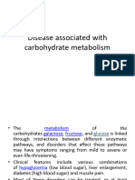 Disease Associated With Carbohydrate Metabolism