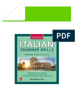 Italian Grammar Drills Paola Nanni-Tate All Chapter Instant Download