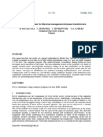 A Computer Program For Life-Time Management of Power Transformers