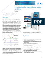 Simple Fast and Robust Method For Plasmid Purity Testing and Degradation Monitoring