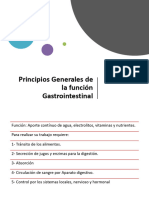 Principios Generales de La Función Gastrointestinal Version 2019