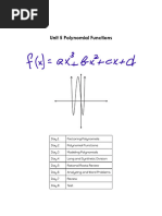 Unit 5 Polynomial Functions