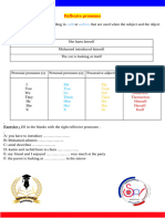 Reflexive Pronouns