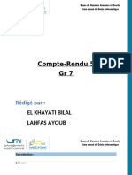 Compte Rendu BDA 5