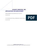 Guardian Security Services, Inc. Application For Employment: Please Complete This Form and Fax It To Us At: 212-645-4163