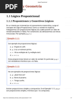 Lógica Proposicional