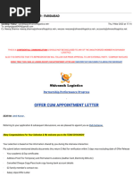 Offer Letter - Amit Kumar