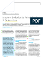 2016 Modern Endodontic Principle 5 Obturation