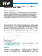 The Role of Pharmacokinetics-Pharmacodynamics in Setting Clinical MIC Breakpoints The EUCAST Approach (Pages E37-E45)