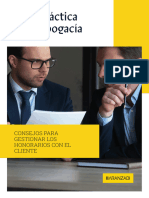 Guía de La Abogacía N.º 42 - Consejos para Gestionar Los Honorarios Con El Cliente