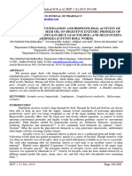 Phrmaceutical Investigation and Biopesticidal Activity of L. Seed Oil On Digestive Enzymic Profiles of (Rice Leaf Folder) and (Cotton Boll Worm)