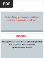 Detecting Pharmaceutical Health Hazards and Act