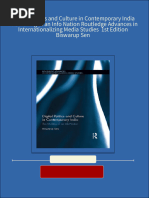 Immediate Download Digital Politics and Culture in Contemporary India The Making of An Info Nation Routledge Advances in Internationalizing Media Studies 1st Edition Biswarup Sen Ebooks 2024