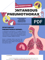 Spontaneous Pneumothorax Case Pres