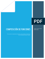 Introducción A La Composición de Funciones