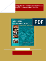 (FREE PDF Sample) Applied Pharmacology For The Veterinary Technician 4th Edition Boyce P. Wanamaker DVM Ms Ebooks