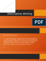 Descriptive Writing Csec