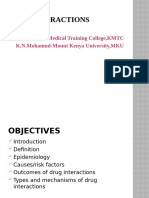 Drug Interactions