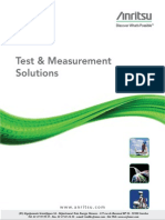 Anritsu Shortform Introduction Catalog