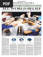 Playoffs Extra: All-World Belief