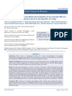 Immunohistochemical and Molecular Evaluation of Oncoprotein HER-2 in Women's Breast Cancer in The Republic of Congo