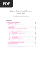 02 Quantum Optics Notes