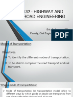 2.0 - Different Modes of Transportation