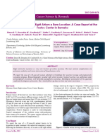 Giant Myxoma of The Right Atrium A Rare Location: A Case Report at The Festoc Center in Bamako