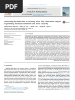 Uncertainty Quantification in Coronary Blood Flow Simulations