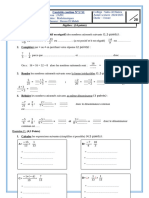 Contrôle N°1 Maths 2APIC