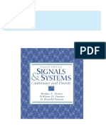 Solution Manual For Signals and Systems: Continuous and Discrete, 4/E 4th Edition Rodger E. Ziemer, William H Tranter, Rolla D. R. Fannin