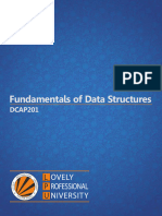 Dcap201 Fundamentals of Data Structures