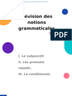 RÃ©vision Des Points Grammaticaux