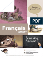 Français Grade 7