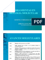 Herramientas en Bilogía Molecular (PCR)