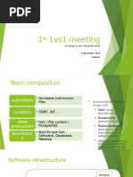 7th Nov 1v1 Meeting